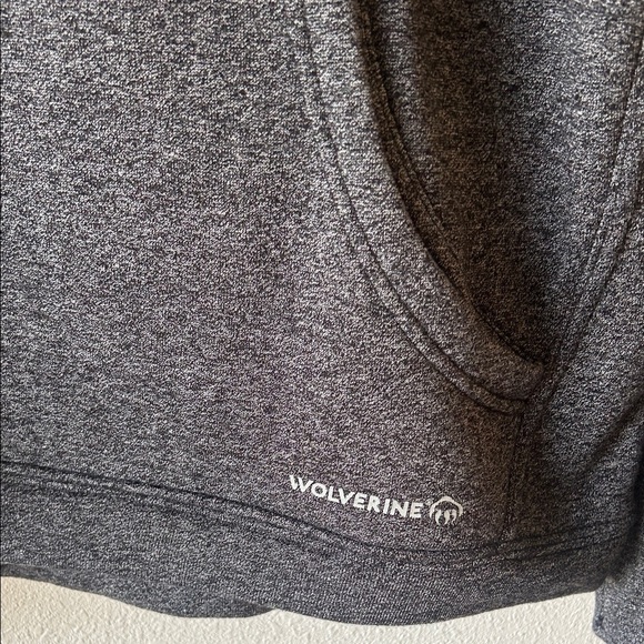 Wolverine Charcoal Gray Hoodie - Picture 2 of 7